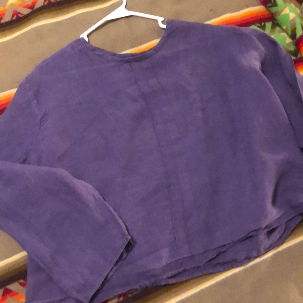 FLAX by Jeanne Engelhart linen shirt